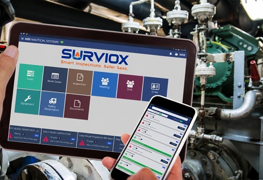 Digital vessel inspection software with Surviox for efficient ship inspections