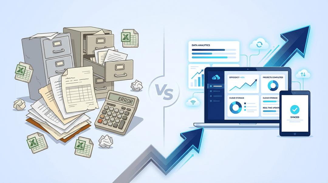 Digital fleet management system replacing spreadsheets for shipowners with NAVIOX